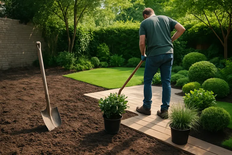 Van kale grond naar groene oase